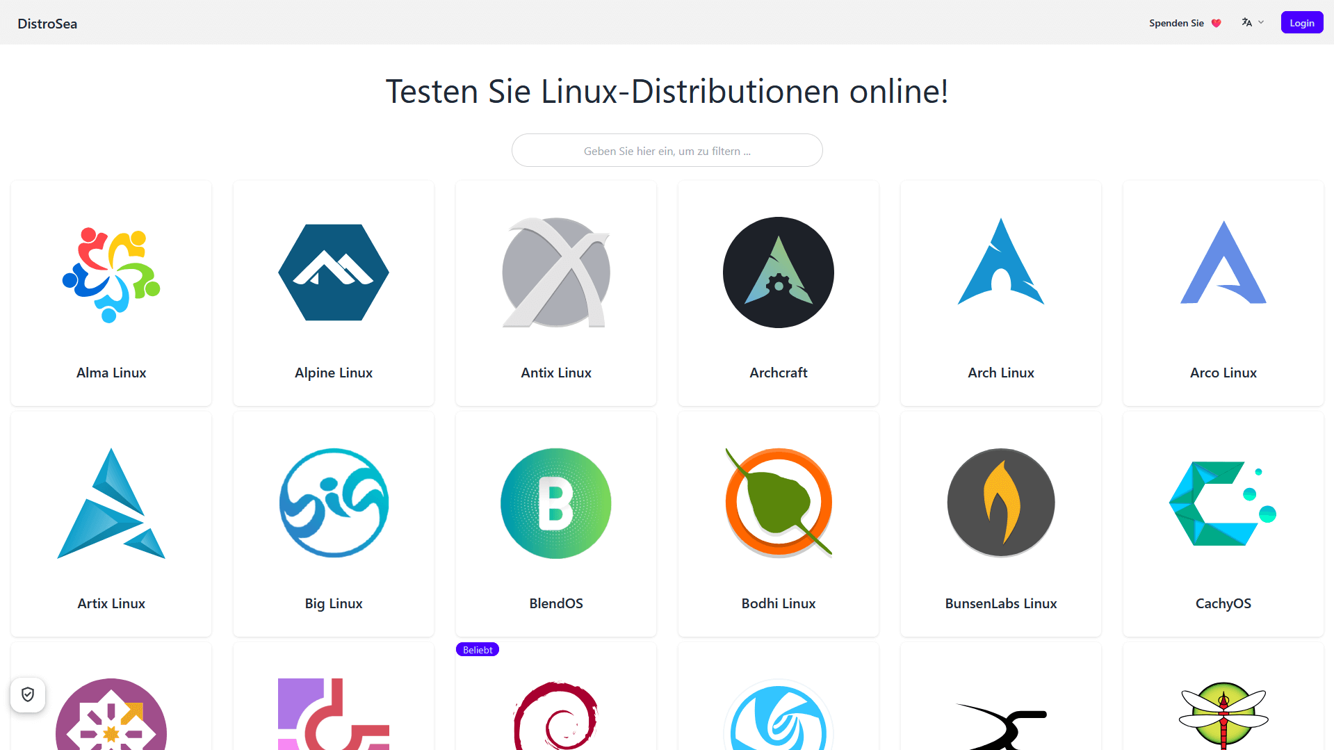 Linux online testen: ohne Installation, ohne Live-DVD